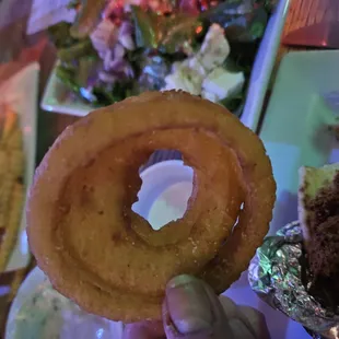 1/26/2024 - Some of the tastiest onion rings ever so like $6 with a side of delicious ranch.