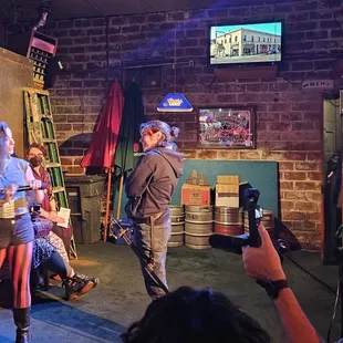 1/26/2024 - Speculative Drama&apos;s performing Shakespeare&apos;s Twelfth Night with fun props strategically all over the bar + themed drink specials
