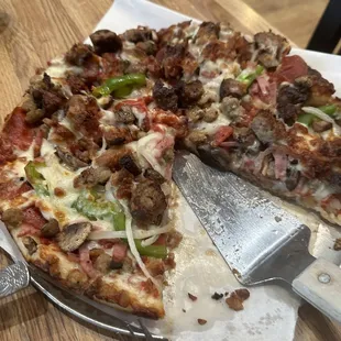 Specialty Pizza basically supreme