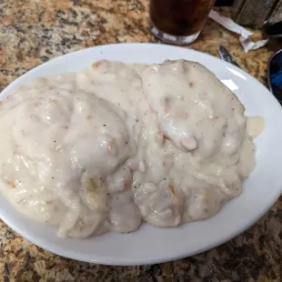 Biscuits and gravy