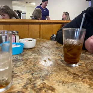 The horrifically rude waitress