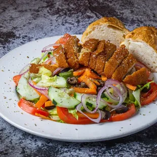 Crispy Chicken Salad