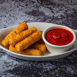 Breaded Mozzarella Sticks