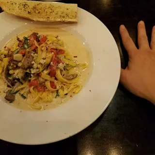 Gorgonzola Steak Fettuccine