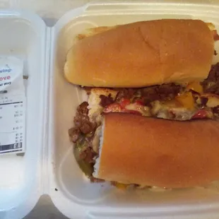 Best steak and cheese in the county!