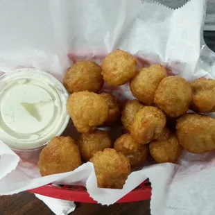 Fried mushrooms