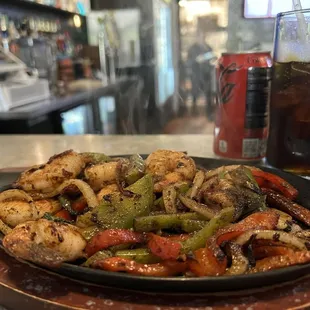 Shrimp fajita
