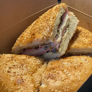 The Whole Muffaletta Sandwich