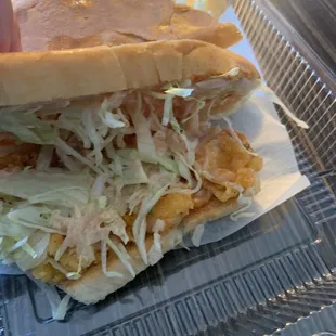 Shrimp po boy