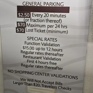Parking rates at the Sheraton Waikiki Resort