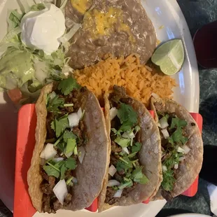 Mexican street tacos