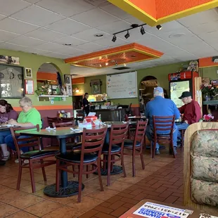 The large space includes a semi-private atrium area.