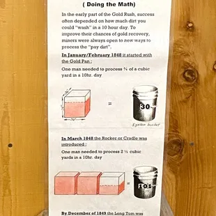 Gold mining education