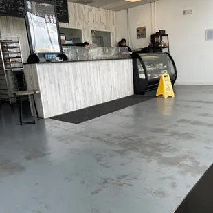 Angel&apos;s Coffee Shop interior.