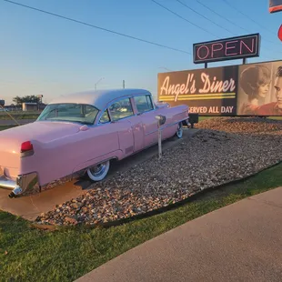 Pink Caddy. I Heard Elvis even drove this one.