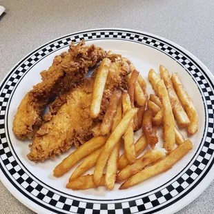 chicken wings and fried chicken