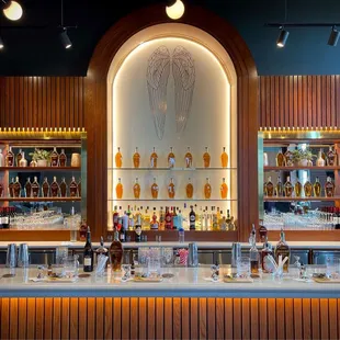 Bar for the cocktail class