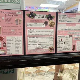 While you wait in line they have a menu up in their window for you to view so once you&apos;re inside you&apos;re ready to order