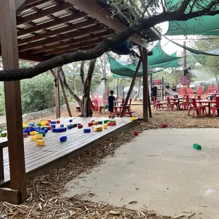 Outside patio