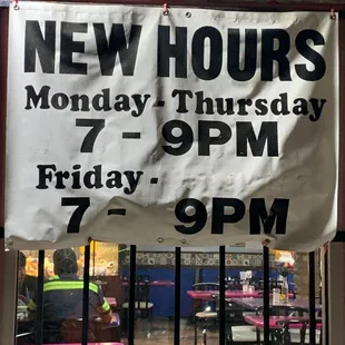 Now open late!