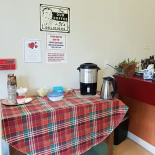 Coffee station