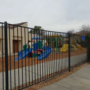 All safely fenced in