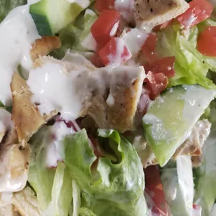 Grill chicken salad