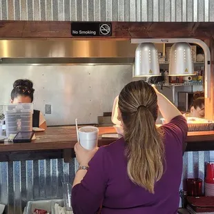 Busy kitchen