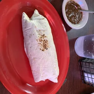 Amazing breakfast burrito