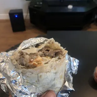 Steak Breakfast Burrito