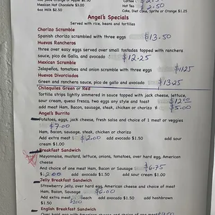 Menu June 2022