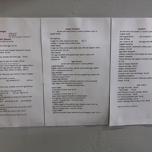 Full Menu