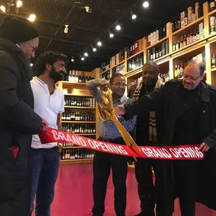 On grand opening at SHAW