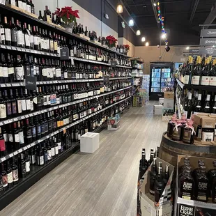 a wine store