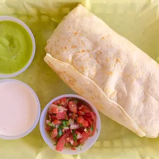 burritos and wraps, food