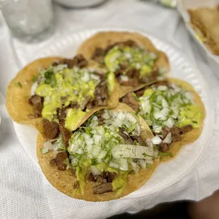 Carne asada tacos