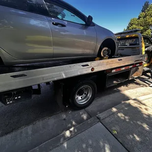 Best towing ! Even without the wheel !