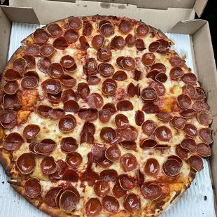 interior, pizza