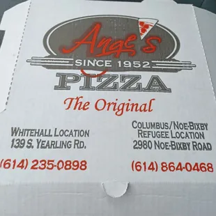 Original box