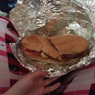 Giant amazing Italian sub!