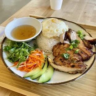 Pork Rice Plate
