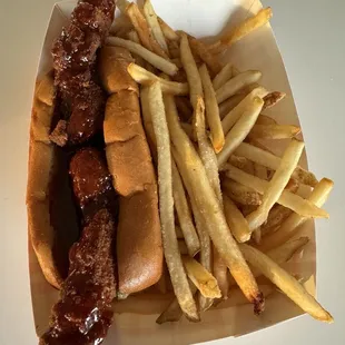 Hot Honey Cod Sandwich