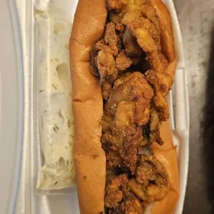 New England Fried Clam Roll