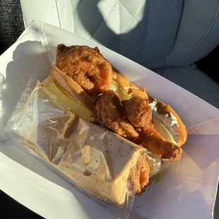 Fried Shrimp Sandwich