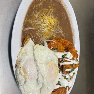 Chilaquiles rojos