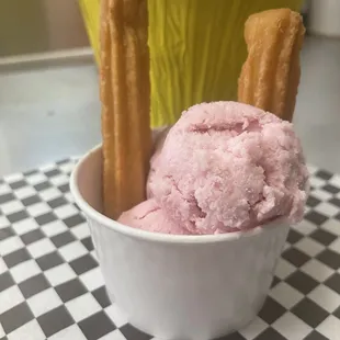 Ice Cream con churros