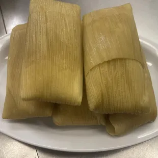 Tamales elote