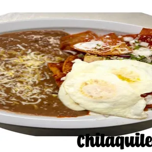 Chilaquiles red