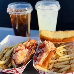 #4 Buttered Lobster Roll Meal