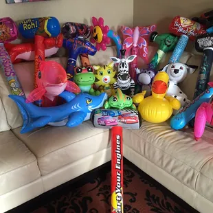 We have Inflatble toys as well!.
